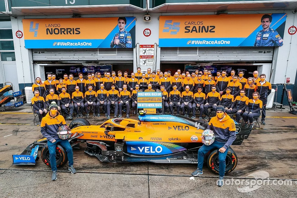 McLaren Racing montrent leur support &agrave; la journ&eacute;e de sant&eacute; mentale