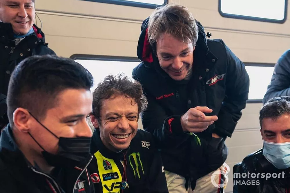 Valentino Rossi, Fr&eacute;d&eacute;ric Vervisch, Team WRT, Audi R8 LMS GT3 Evo II