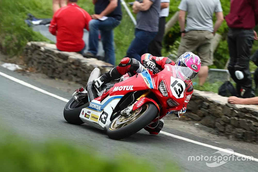 Track action, Isle of Man TT