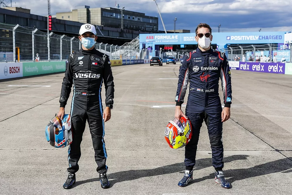 Nyck De Vries, Mercedes Benz EQ, Robin Frijns, Virgin Racing 