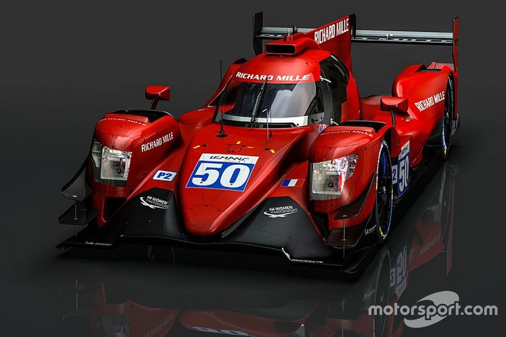 #50 Richard Mille Racing Team, Oreca 07 LMP2; Katherine Legge, Tatiana Calder&oacute;n, Sophia Floersch, Emily Jones