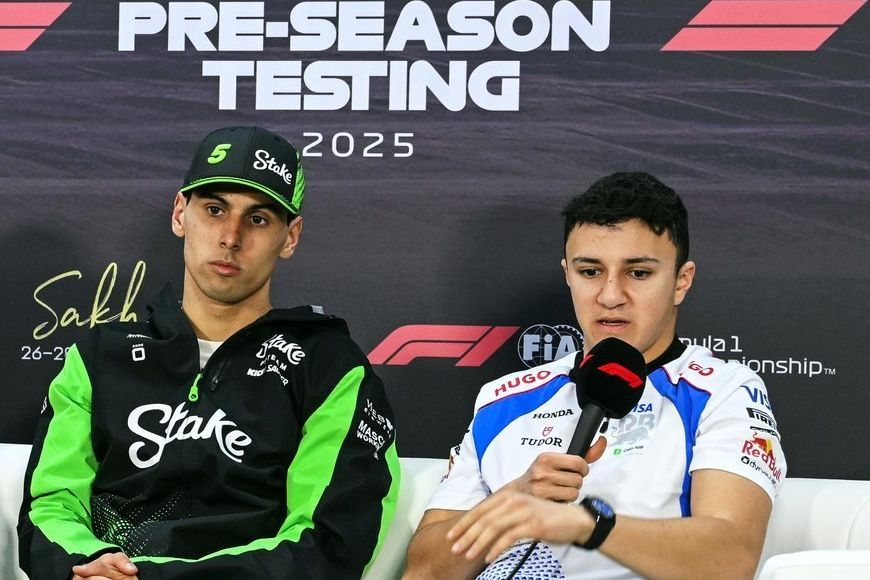 Andrea Kimi Antonelli, Mercedes, Oliver Bearman, Haas F1 Team, Isack Hadjar, RB F1 Team, Carlos Sainz, Williams, Gabriel Bortoleto, Sauber