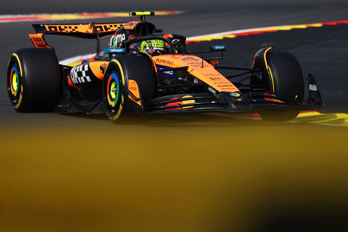 F1 Belgian GP: Norris pips Piastri to pole, Hamilton and Antonelli out in Q1 again