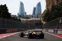 Norris lidera una FP1 interrumpida en Bak&uacute; y Colapinto es 19&deg;