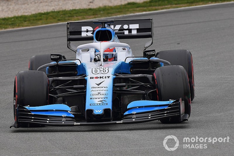 Williams, FW42'yi ilk kez piste çıkardı!