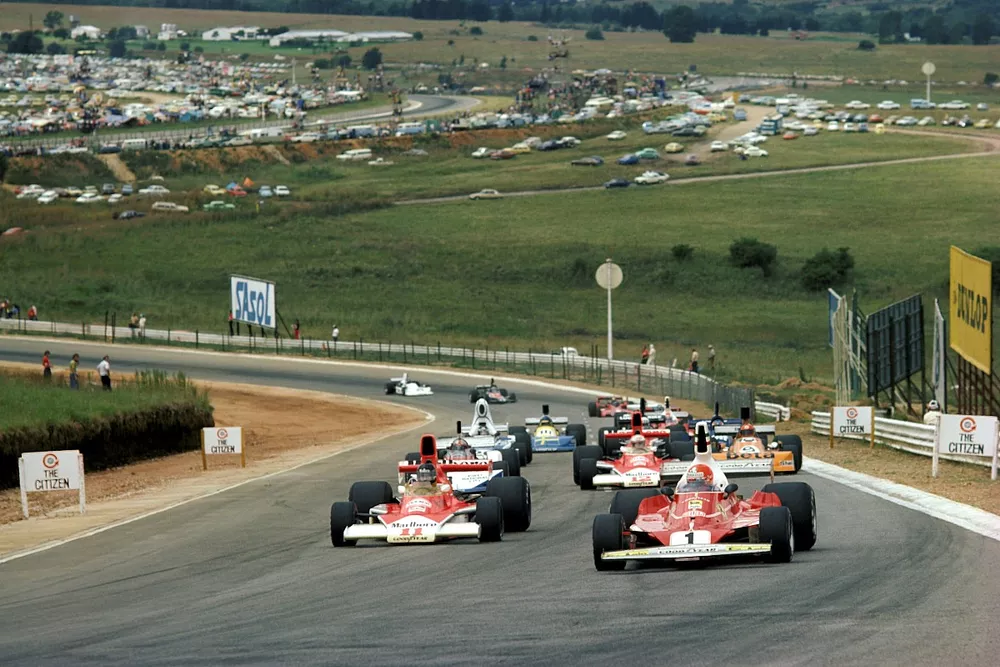Primer lugar, Niki Lauda, Ferrari, Sud&aacute;frica 1976