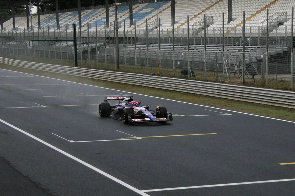 Liam Lawson, RB F1 Team, test de Pirelli en Monza