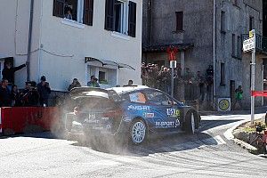 Evans, l&iacute;der en C&oacute;rcega, tras una tarde intensa; Sordo, 4&ordm;