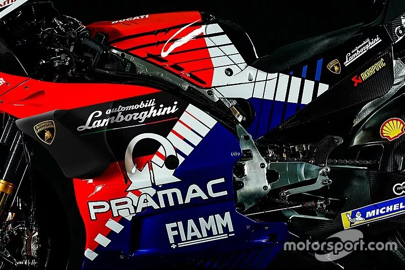 Pramac Racing livery with Automobili Lamborghini