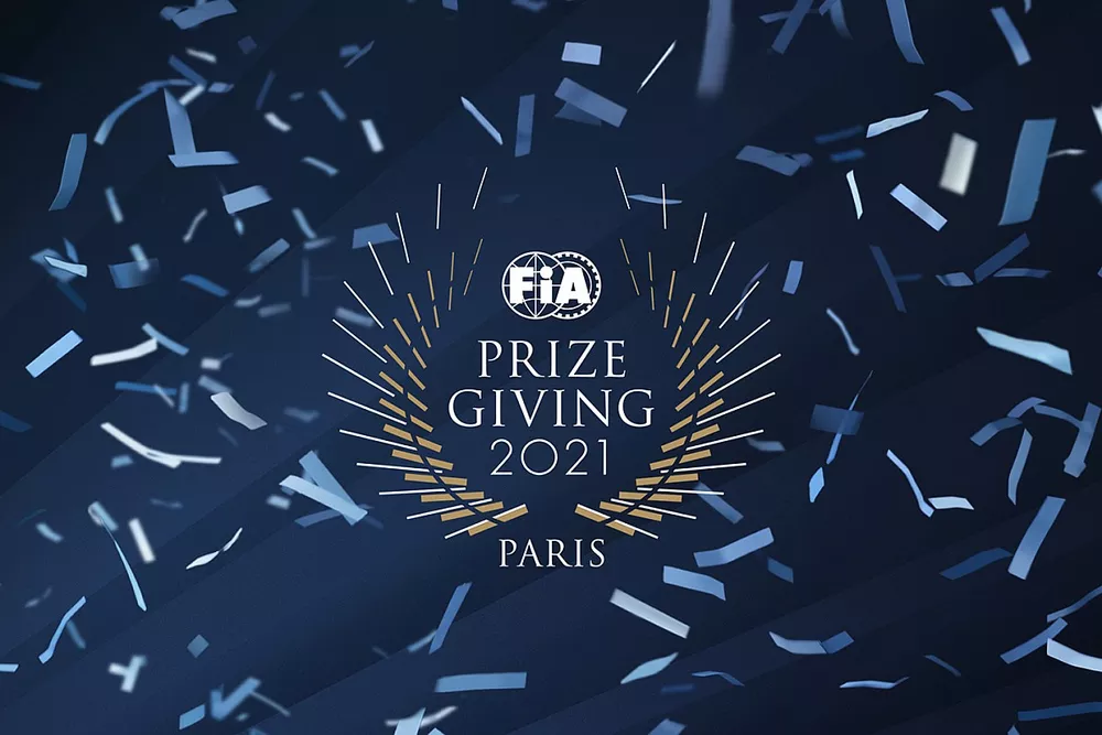 Poster della premiazione FIA
