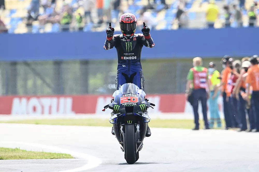 Il vincitore Fabio Quartararo, Yamaha Factory Racing