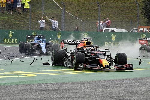 Las im&aacute;genes que revelan el verdadero da&ntilde;o al coche de Verstappen