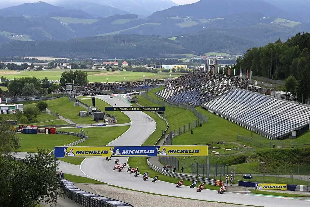 Jorge Martin, Pramac Racing leads at the race restart