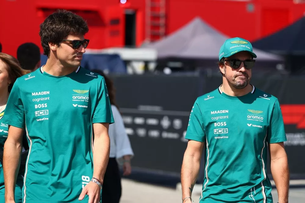 Lance Stroll, Aston Martin Racing, Fernando Alonso, Aston Martin Racing