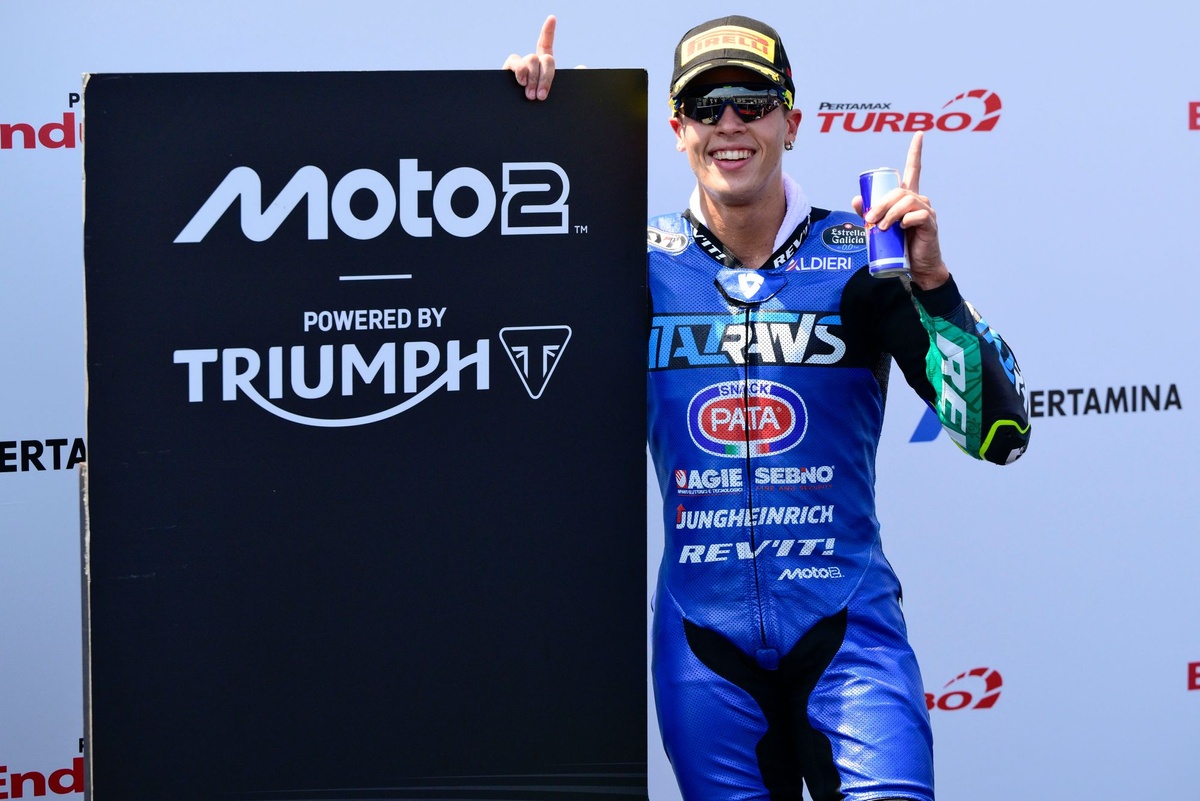 Diogo Moreira s'offre le titre Moto2 avant de rejoindre le MotoGP