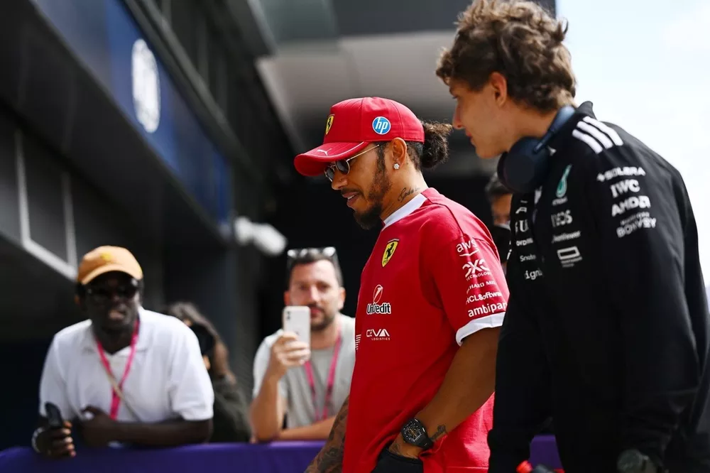 Lewis Hamilton, Ferrari, Andrea Kimi Antonelli, Mercedes