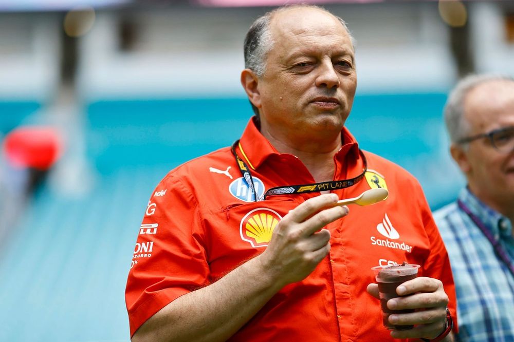 Frederic Vasseur, Director del equipo y Director General de la Scuderia Ferrari 