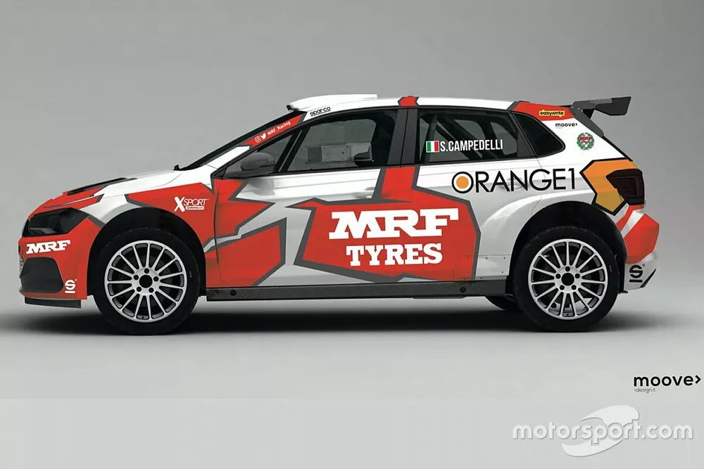 Simone Campedelli, Team MRF Tyres, Volkswagen Polo GTI R5