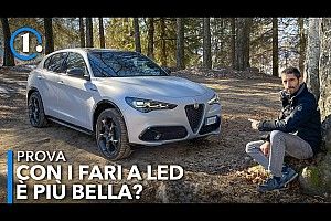 Alfa Romeo Stelvio 2023, come va il restyling con i fari a LED