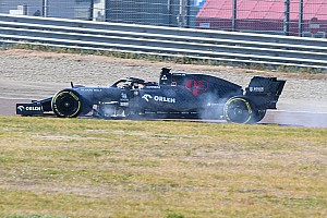 Vídeos y fotos: los F1 2020 que ya ruedan en el asfalto