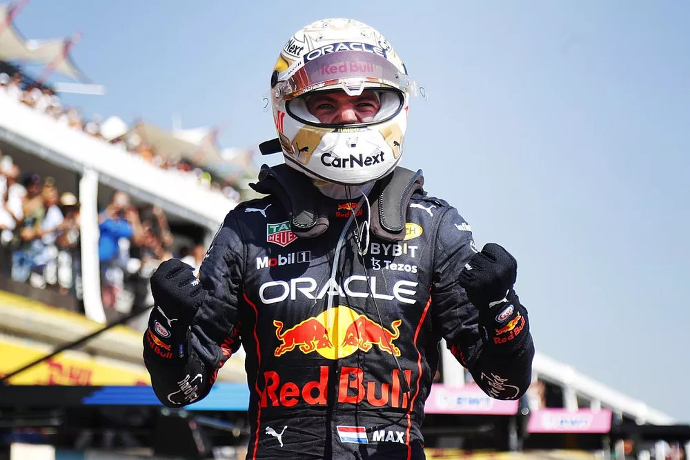 Race winnaar Max Verstappen, Red Bull Racing