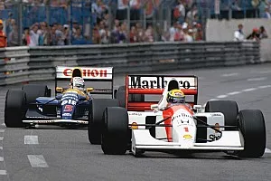 1992年モナコGP オフィシャルポスター　アイルトン・セナ　フレーム付 formula-1-monaco-gp-1992-ayrto