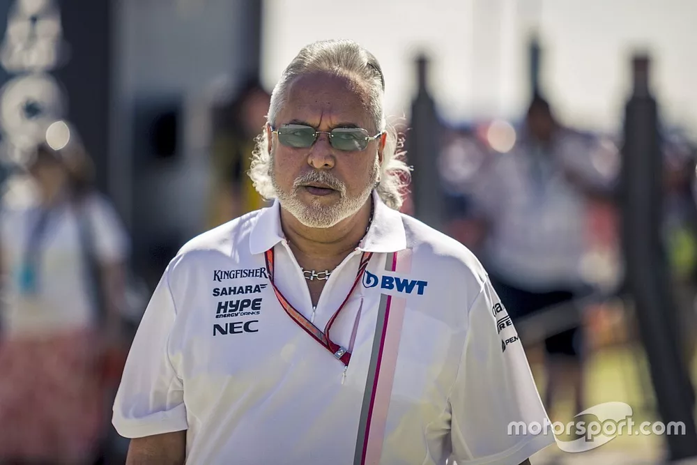 Dr. Vijay Mallya, propietario del equipo de Force India Formula One