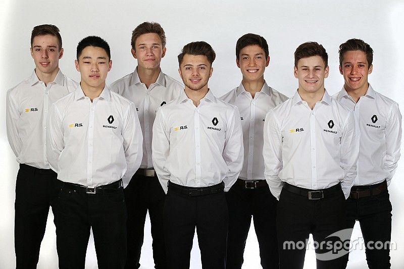Arthur Rougier, Sun Yue Yang, Christian Lundgaard, Max Fewtrell, Jack Aitken, Victor Martins, Sacha
