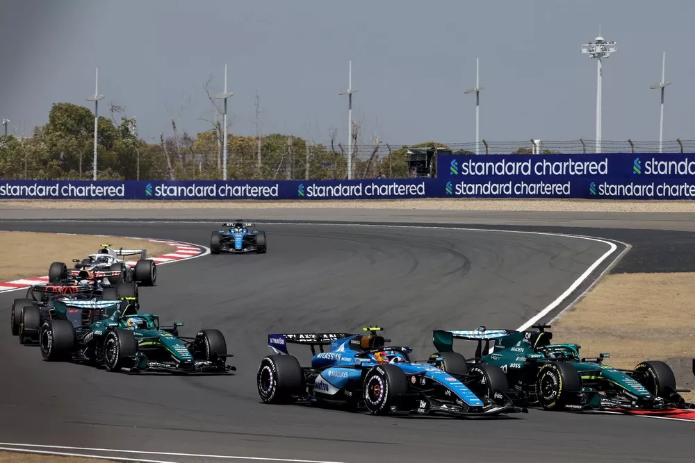 Lance Stroll, Aston Martin Racing, Carlos Sainz, Williams