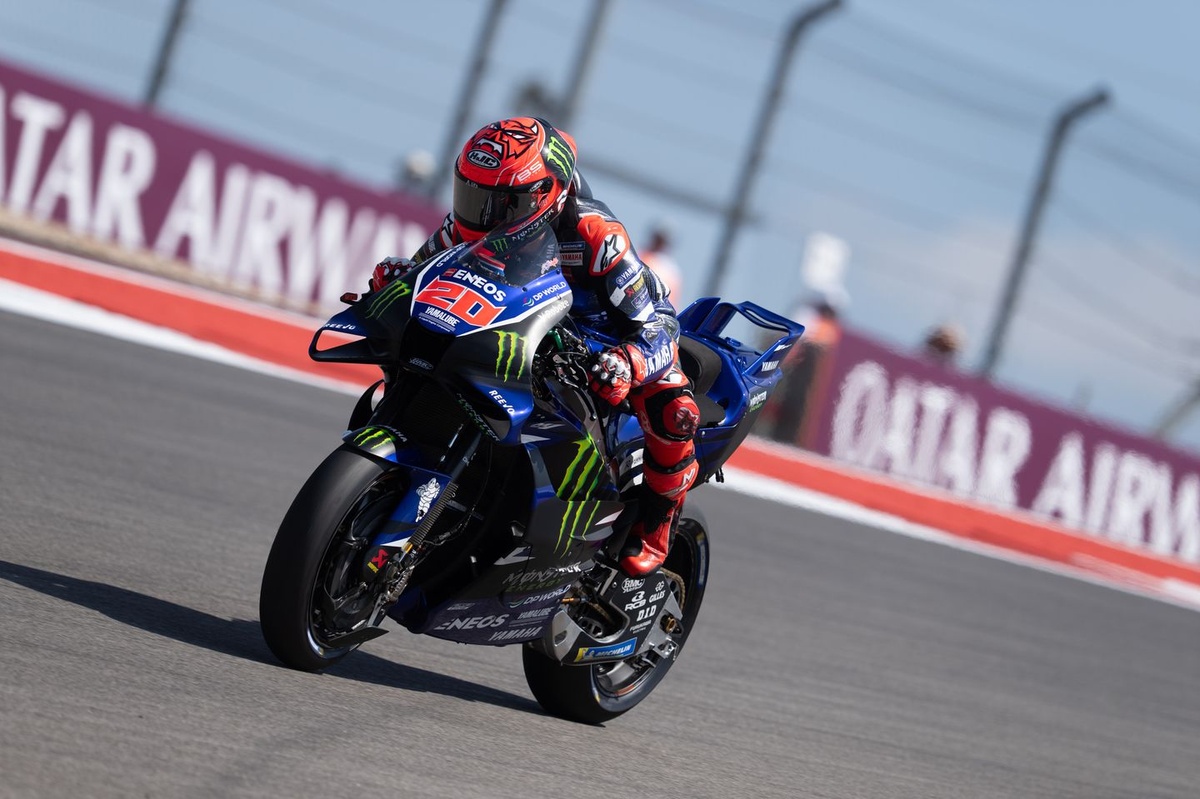 Quartararo se mantiene "un poco al margen" del desarrollo de la MotoGP de Yamaha