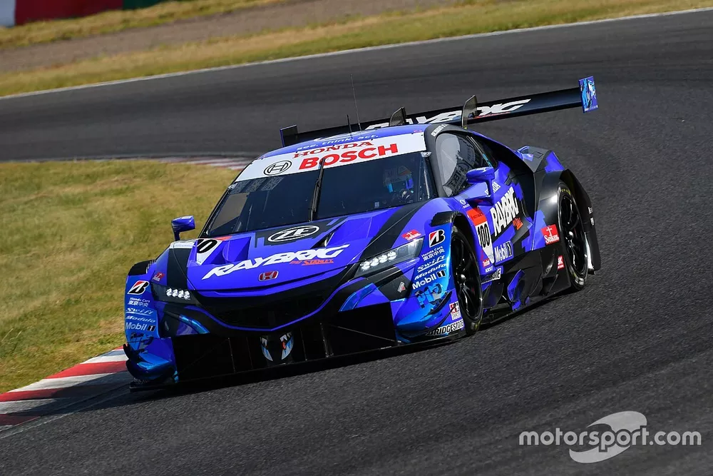 #100 Team Kunimitsu Honda NSX Concept GT: Naoki Yamamoto, Tadasuke Makino
