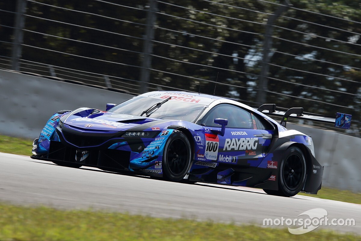 いるパンチTEAM KUNIMITSU特注　RAYBRIG NSX-GT いるパンチTEAM KUNIMITSU特注 RAYBRIG NSX-GT チームクニミツ、SUPER