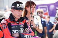 Espargar&oacute;: "La Aprilia es buena, pero no puedo ser agresivo"