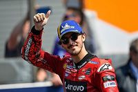 Bagnaia: "Este triplete es donde se pueden destacar los rivales"