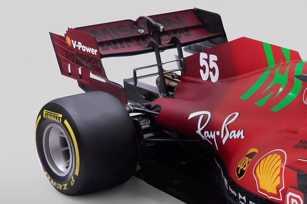 Ferrari SF21 detail  
