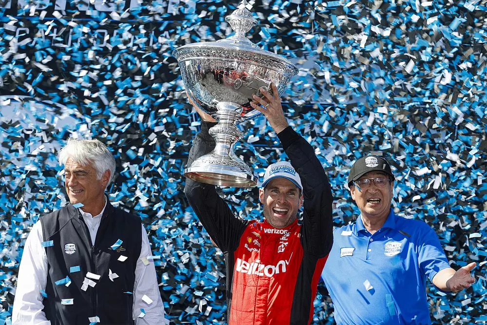 Will Power, Team Penske Chevrolet, Astor Cup, Mark Miles, NTT President 