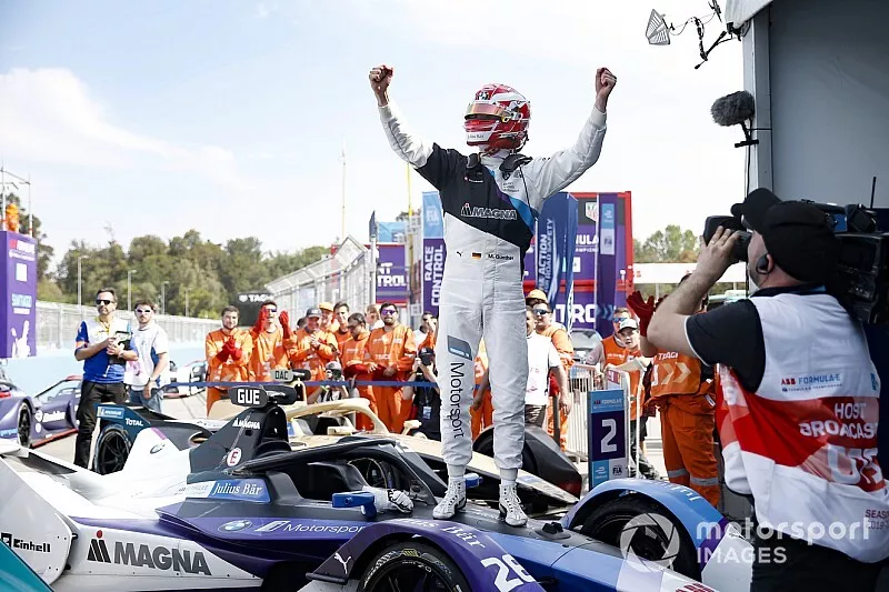 Le vainqueur Maximilian G&uuml;nther, BMW I Andretti Motorsports, BMW iFE.20