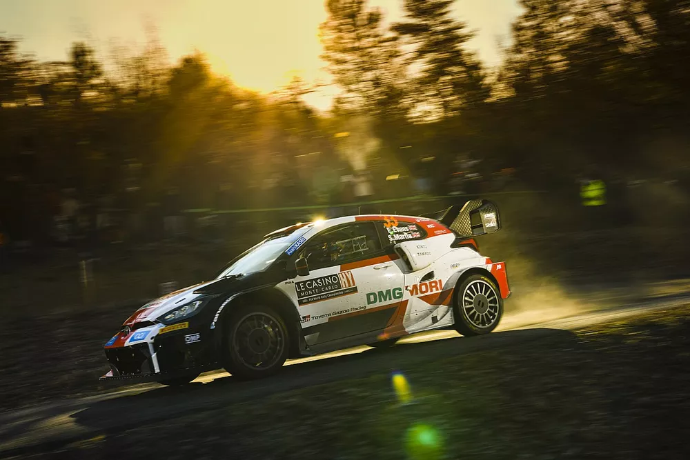 Elfyn Evans, Scott Martin, Toyota Gazoo Racing WRT Toyota GR Yaris Rally1