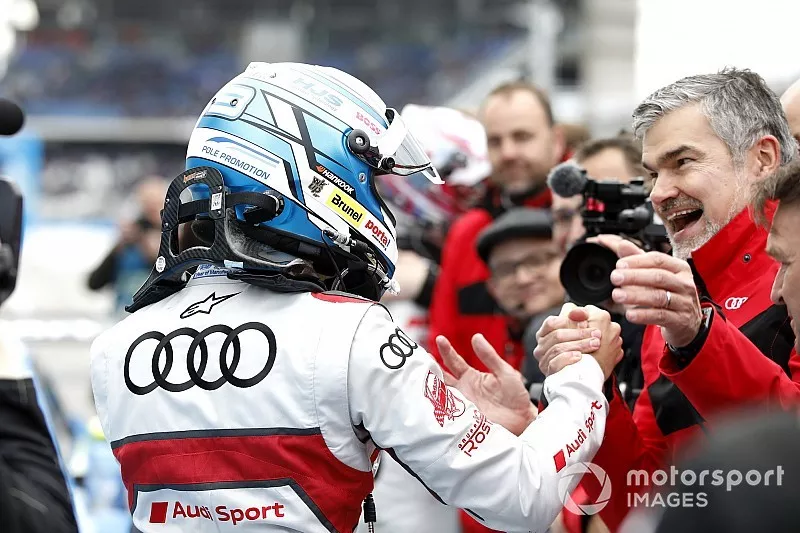 Race winner Ren&eacute; Rast, Audi Sport Team Rosberg