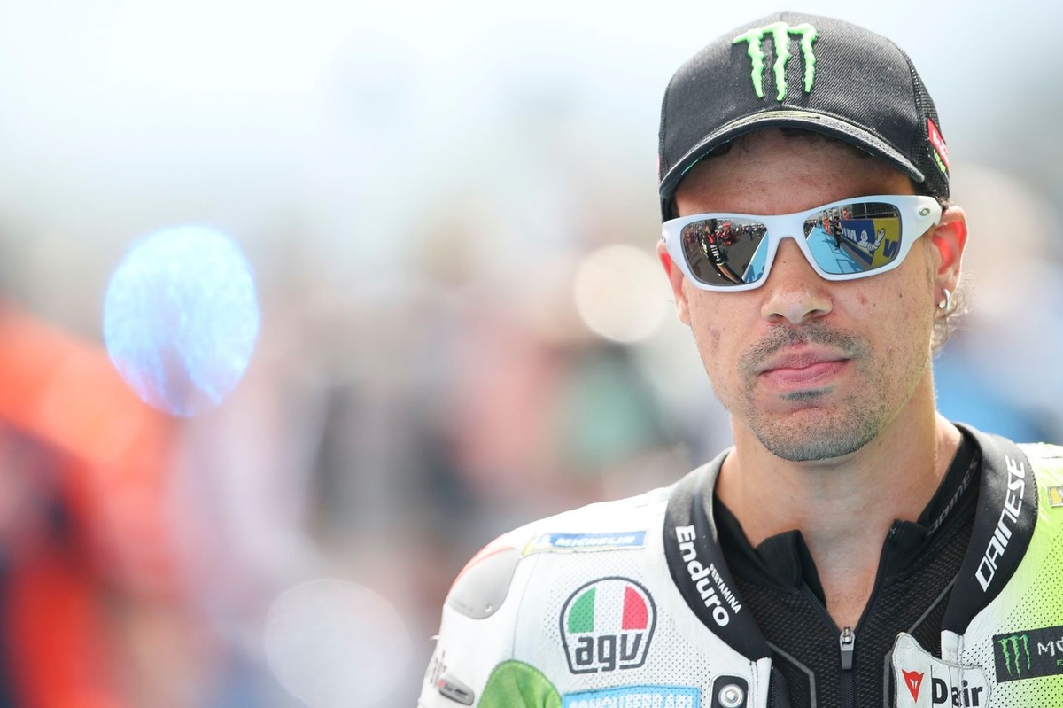 Franco Morbidelli enduring 