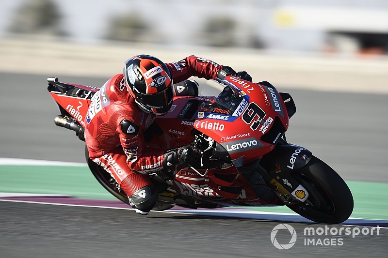 Katar MotoGP ısınma turları: Petrucci, Marquez'in 0.057 saniye önünde en hızlısı oldu