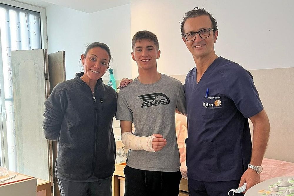 David Muñoz, Síndrome compartimental