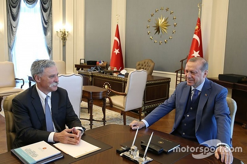 Turkey F1 return “agreed in principle” after Carey meets President