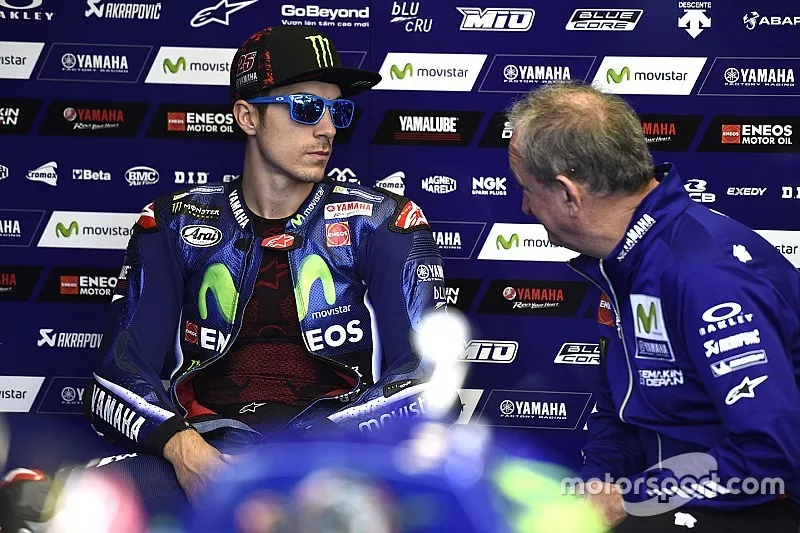 Maverick Vi&ntilde;ales, Yamaha Factory Racing, Forcada