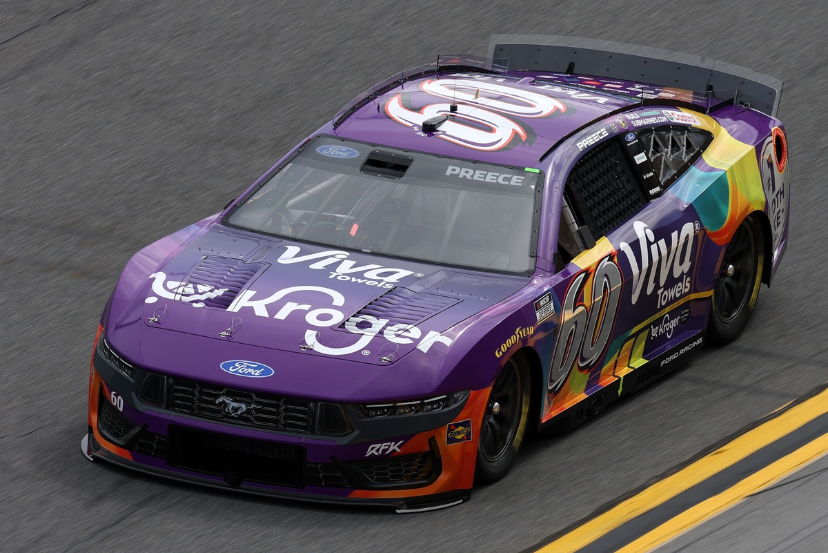 Ryan Preece leads final Daytona 500 practice, despite handling concerns