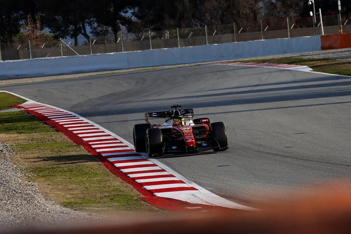 Hamilton se réjouit que les essais débutent "mieux" qu'en 2025 chez Ferrari