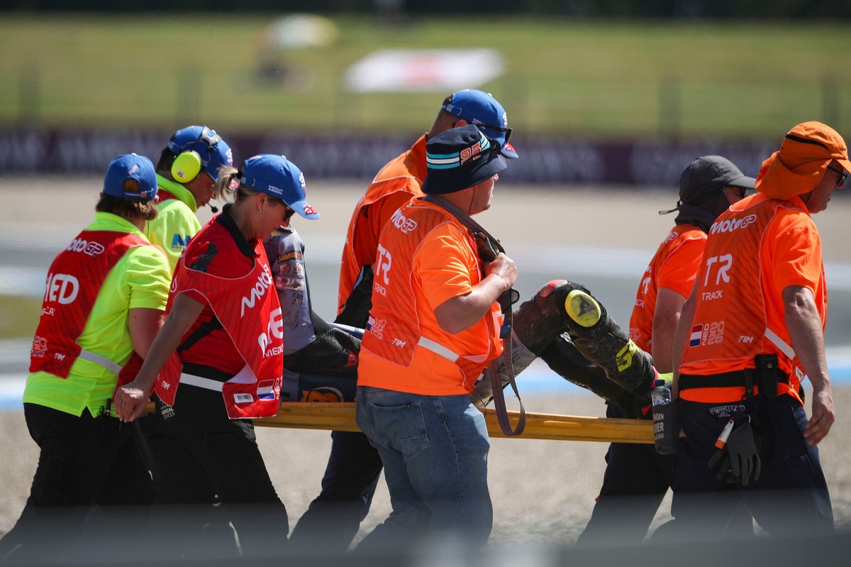 Aldeguer Ruled Out of Dutch GP After Back Fracture