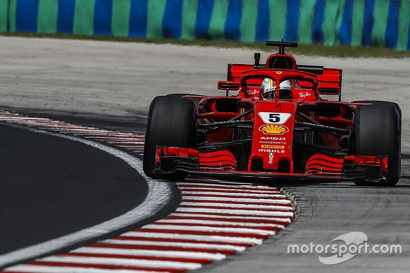 ハンガリーFP3:ベッテル首位、メルセデス相次いでスピン。ガスリー10番手