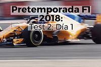 VIDEO: El primer día del segundo test de F1