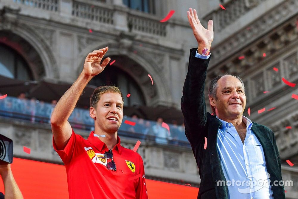 Sebastian Vettel, Ferrari y Gerhard Berger